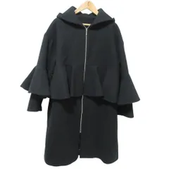 【新品未使用タグ付き】　yori ヨリ　撥水アウター　ブラック yori ヨリ 撥水ストレッチパーカー ブラック ジャケット・アウター