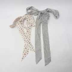 ◇ ΘΦ 《 ノーブランド まとめ売り2点セット リボンシュシュ レディース 》 E  【1504240002613】