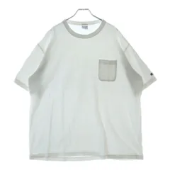 CHAMPION (チャンピオン) T1011 ティーテンイレブン ショートスリーブポケット MADE IN USA Tシャツ 半袖カットソー ホワイト