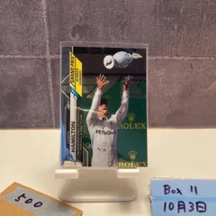 2020 Topps Chrome Lewis Hamilton Mercedes-AMG Petronas Formula One Team Grand Prix Winner Hungary  カード