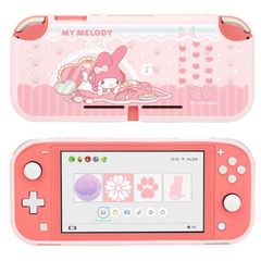 Nintendo Switch liteカバー マイメロディ スイッチライトカバー switch liteカバー スイッチ ライト対応全面保護 薄型 傷防止 汚れ防止 可愛い 耐衝撃 取り外し簡単 Switchライト