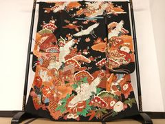 平和屋着物○上質な小紋 花兎 正絹 逸品 DAAQ2983ps