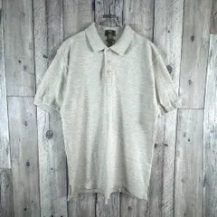 OLD UNIQLO 80s ユニクロ 半袖 無地 ポロシャツ　L