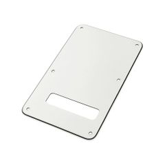 【YJB PARTS】 ストラト用バックプレート ラージホールSTDタイプ ホワイト3P
