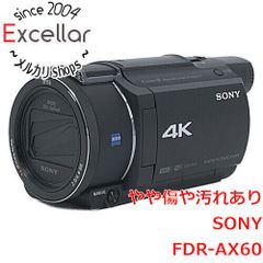 [bn:18] SONY製　デジタル4Kビデオカメラレコーダー　FDR-AX60/B 元箱あり