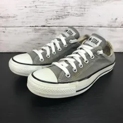 CONVERSE ALL STAR OX コンバース オールスター オーエックス 24.5cm レディース スニーカー グレー 白 1C989 L00643