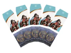 【中古】紙製品(男性) 有澤樟太郎(和泉守兼定) ポチ袋5枚＆メモ紙5枚セット 「DMMスクラッチ! ミュージカル『刀剣乱舞』～結びの響、始まりの音～」 D-2賞