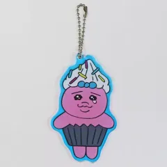 【中古】キーホルダー おぱんちゅうさぎ(青/ホイップクリーム) 「おぱんちゅうさぎ アクリルキーホルダー」 ローソン・Loppi・HMV＆BOOKS online限定