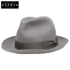 新品未使用品✨ Borsalino ラビットハット ブラック 58 バイカラー 新品未使用品✨ Borsalino ラビットハット ブラック 58 バイカラー
