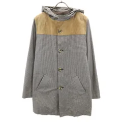 アーペーセー スエード切替 コート XS ブラック系 A.P.C. メンズのサムネイル