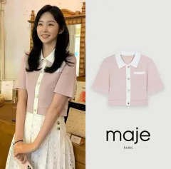 maje(マージュ) 半袖 ニット カーディガンのサムネイル