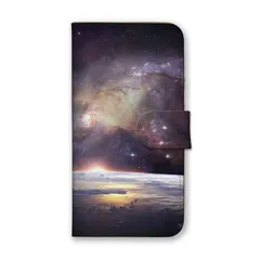 OPPO Reno 13A ケース 手帳型 オッポリノ 13A スマホケース 携帯ケース 写真 太陽 地球 宇宙 星 空 超新星 銀河系 おしゃれ かっこいい メンズ  カラー02