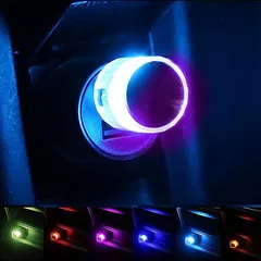 lattre USB ライト 車 イルミネーション 車内ライト カー用品 便利グッズ カーアクセサリー 簡単取付(ゆっくり切替)
