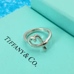 TIFFANY&Co.ティファニー 12号 ラビングハートリング　シルバー　指輪
