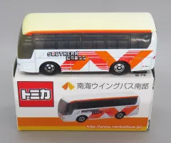 【中古】トミカ 1/156 南海ウイングバス南部 エアロクイーン(ホワイト×オレンジ×レッド) 「トミカ」 ミニカーショップイケダ特注