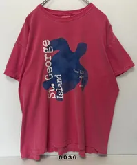 【送料無料】No.0036 古着 2XL コンフォートカラーズ 90s ビッグプリントTシャツ St.George Island ウミガメ ピンク ゆるだぼ