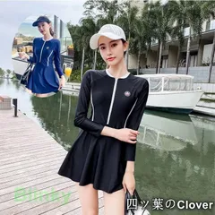 【美品・未使用新品】水着 レディース ビキニ ワンピース 体型カバー フィットネス 3点セット 長袖ラッシュガード 大きいサイズ 20代 30代 40代 50代 ママ水着