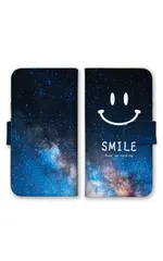 Google Pixel9/9Pro ケース 手帳型 グーグルピクセル9 / 9プロ スマホケース 携帯ケース 宇宙 スマイル ニコちゃん 銀河 惑星 星 キラキラ おしゃれ かわいい 可愛い カラー05