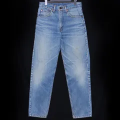 LEVI'S 90'S テーパードデニムパンツ 革パッチ W29 L31 インディゴ 626-0217
