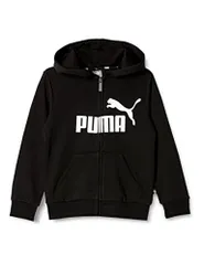 【新品・5営業日で発送】PUMA プーマ ESS_ビッグロゴ_フーデッドジャケ (848437) 色 : PUMA_BLACK サイズ : 120 