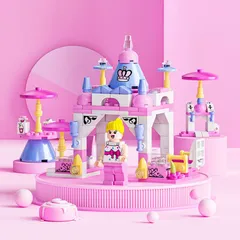 8612-1 プリンセス城 お姫様　お城  シンデレラ城 ブロック 互換 キット 互換品 シティ 知育玩具 プレゼント ミニフィグ 送料無料 新品 未使用品 安い ゆうメール