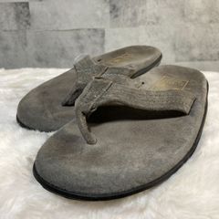 ハワイ製 ISLAND SLIPPER アイランド スリッパ スエードレザー サンダル グレー 6