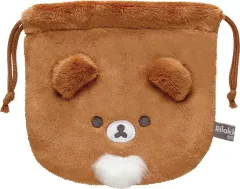 【中古】バッグ チャイロイコグマ 「リラックマ BASIC RILAKKUMA Flower ぬいぐるみ巾着コレクション」
