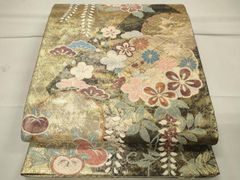 平和屋1□最高級 夏物 人間国宝 北村武資 八寸名古屋帯 上代羅