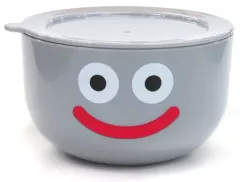 【中古】食器 メタルスライム ミニフードコンテナ 「ドラゴンクエスト ふくびき所スペシャル ～モンスターたちとあったか年越しっ!編～」 G賞