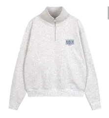 Marithe Francois Girbaud(マリテフランソワジルボー) トレーナー ハーフジップ M