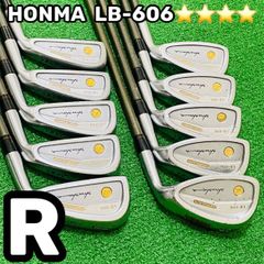 9024 本間ゴルフ LB-606 星4つ アイアン10本セット R-1 右利き HONMA