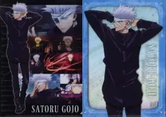 【中古】クリアファイル 五条悟 A4クリアファイル2枚セット 「一番くじ 劇場版 呪術廻戦 0 ～宣戦布告～」 J賞