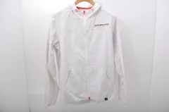 中古 メンズ ニューバランスゴルフ New Balance golf フルジップアウター 4(M) 白 長袖 薄手