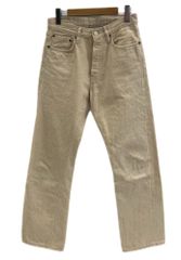 ウェアハウス WAREHOUSE WHITE JEANS 生成り キナリ マザーコットン デニムパンツ ジーンズ Lot 800 デニム ホワイト サイズ29 101MB-576