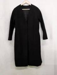 GU ノーカラーコート ブラック Mサイズ