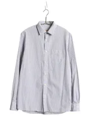 【お得なクーポン配布中!】 ブルックスブラザーズ ストライプ 長袖 シャツ メンズ M 古着 BROOKS BROTHERS Red Fleece コットン マルチカラー ワイシャツ マルチカラー