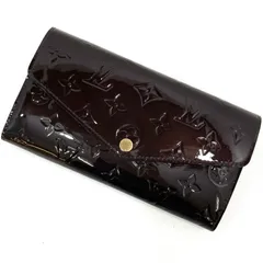 【中古】LOUIS VUITTON | ルイ・ヴィトン ポルトフォイユ サラ モノグラム ヴェルニ 二つ折り長財布 M90152 アマラント【尾張小牧店】