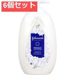 존슨 바디 케어 바이브란트 라디안스 아로마 밀크 재스민과 화이트 릴리의 향기 500mL 6 개 세트 정리 판매