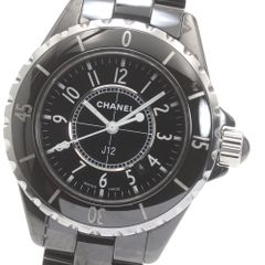 シャネル CHANEL H0682 J12 デイト 黒セラミック クォーツ レディース_875261