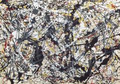 ジャクソン・ポロック　A3(297㎜×420㎜）アートポスター 日本製 絵画 インテリア 壁紙21