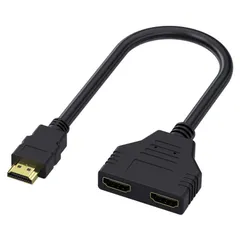 HDMI 分配器 4K 60Hz安定版 HD1080 HDMI  同じ画面を2つだけ変換 1入力2出力 電源不要 PS5/PS4/PS3 TV Stick PC ブルーレイプレーヤー テレビ プロジェクター ka10000a065