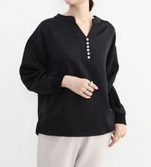 パールデザインスキッパー ブラウス カットソー レディース