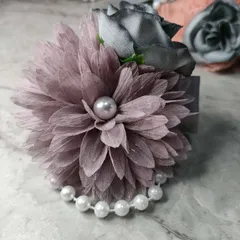 コサージュ 卒園式　卒業式　入園式入学式 結婚式 発表会 ＊フォーマルコサージュ＊パールブローチ266