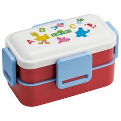 弁当箱 大人 子供 二段 仕切り 食洗機 レンジ 対応 小学生 600ml かわいい スケーター PFLW4AG 抗菌