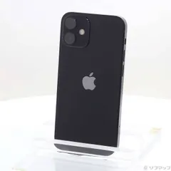 〔中古品〕 iPhone12 mini 64GB ブラック MGA03J／A SIMフリー【349】