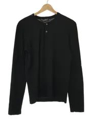 DOLCE&GABBANA ドルチェ＆ガッバーナ 16AW ヘンリーネックカットソー ブラック 46のサムネイル