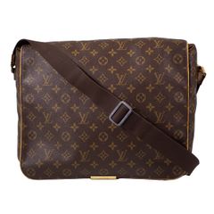 【Louis Vuitton】ルイ・ヴィトン アベス M45257ショルダーバッグ 斜め掛け モノグラム ブラウン系 レディース メンズ ユニセックス 【中古】 USED-B 【9304】