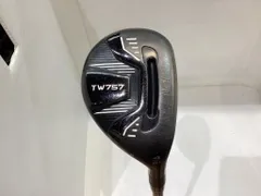 TW757 ユーティリティクラブ 4U 21度 20球ぐらい試打のみ HC付き