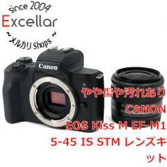 2024年最新】キヤノン canon eos kiss m ef-m15-45 is stm レンズ