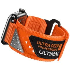 ULTIMAL コンパチブル Apple Watch バンド アップルウォッチバンド スポーツバンドリスト 38/40/41mm 42/44/45mm 49mm ナイロン 通気性 交換用ベルト iWatch ウルトラ/Ultra2/9/8/7/6/